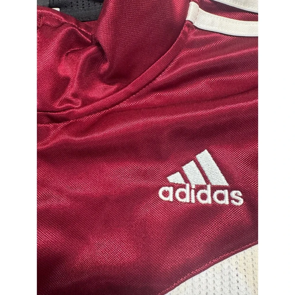 Adidas Track Jacket Mens 2XL Maroon Clima365 ClimaCool Full Zip Mesh‎ Activewear